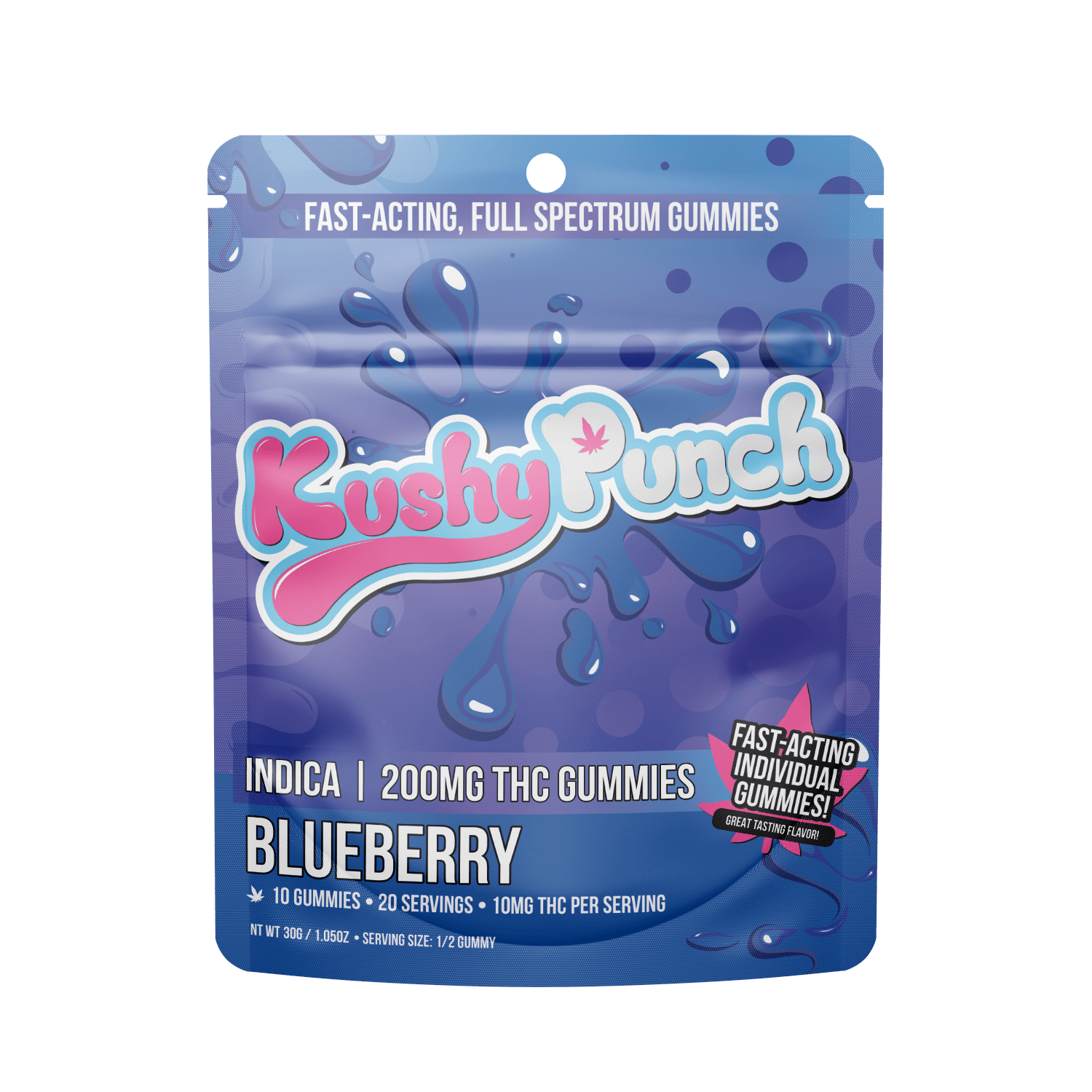 Kushy Punch: Blueberry