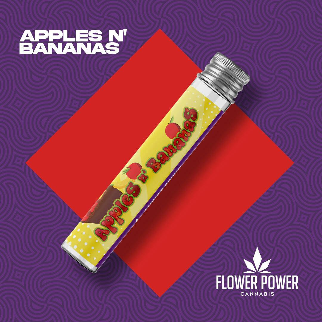 Flower Power Cannabis Apples n Bananas 1G Preroll Weedmaps
