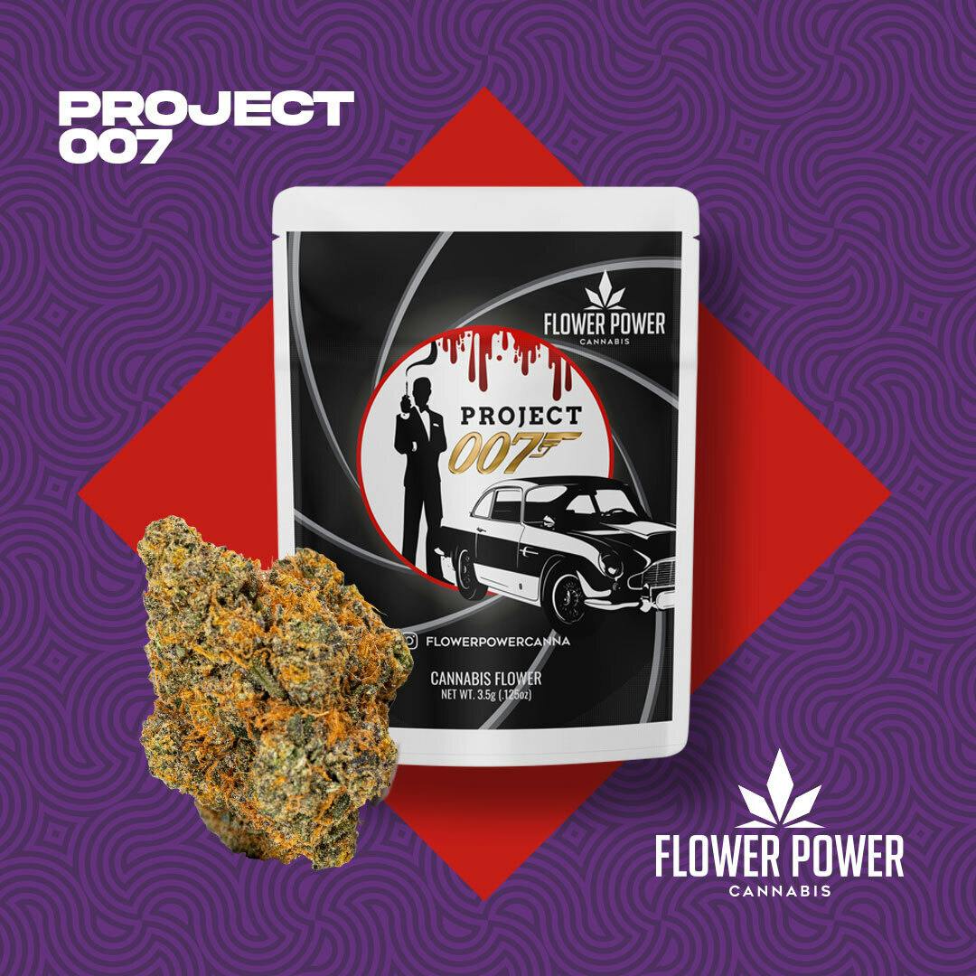 Project 007 3.5G Pre Pack - Flower Power Cannabis