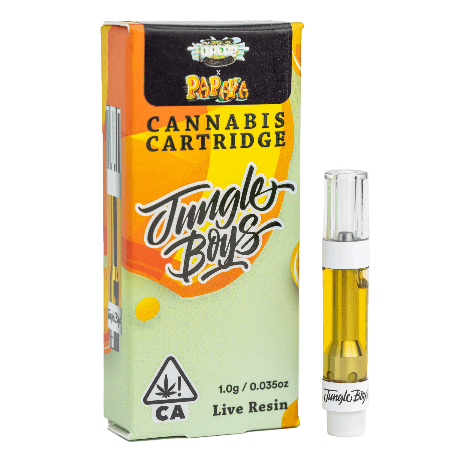 Jungle Boys | Oreoz x Papaya - 1g Live Resin Cartridge