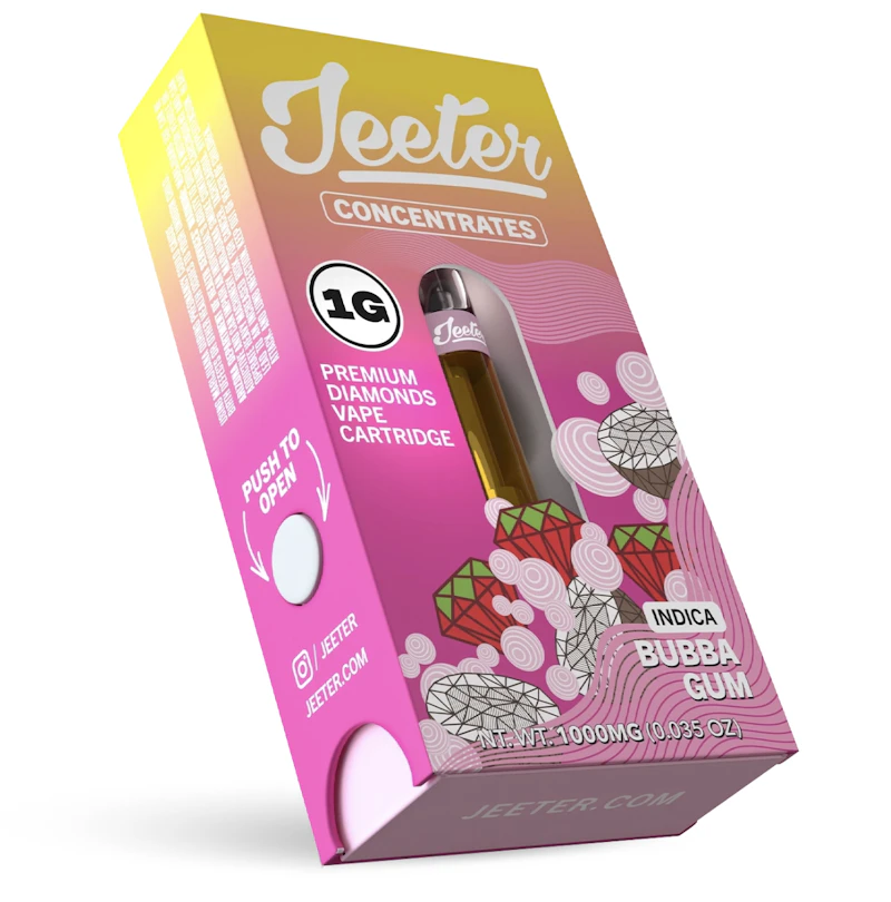 Jeeter Bubba G · Premium Diamonds Cartridge · 1g, Cartridges