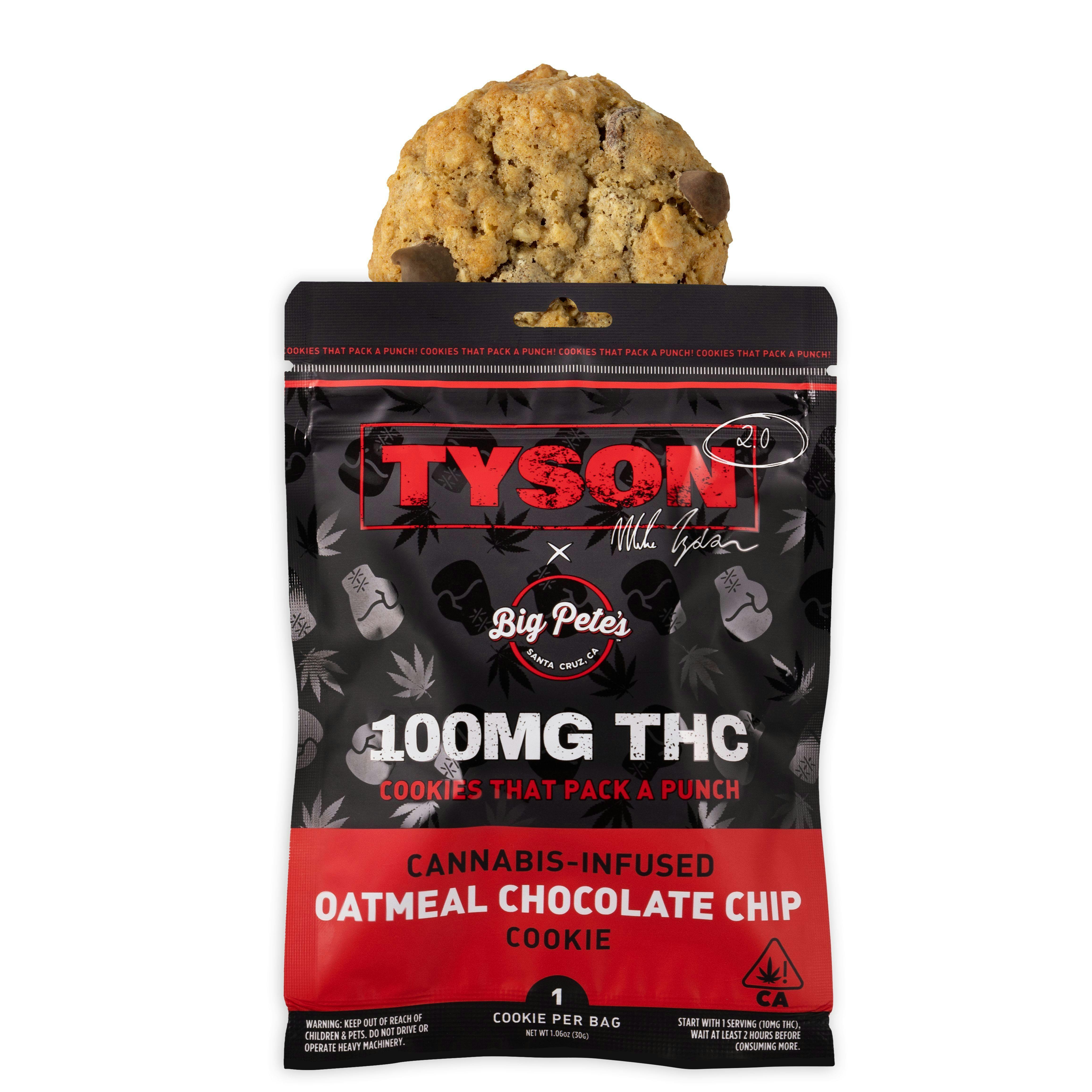 Big Pete's Treats — Tyson 2.0 Oatmeal Chip Extra Strength Cookie