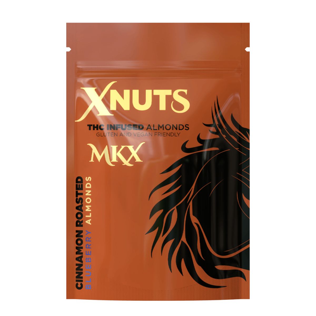 X-Nuts | Blueberry Almonds | 100mg | 20ct | 5mg/ea by MKX Oil Co