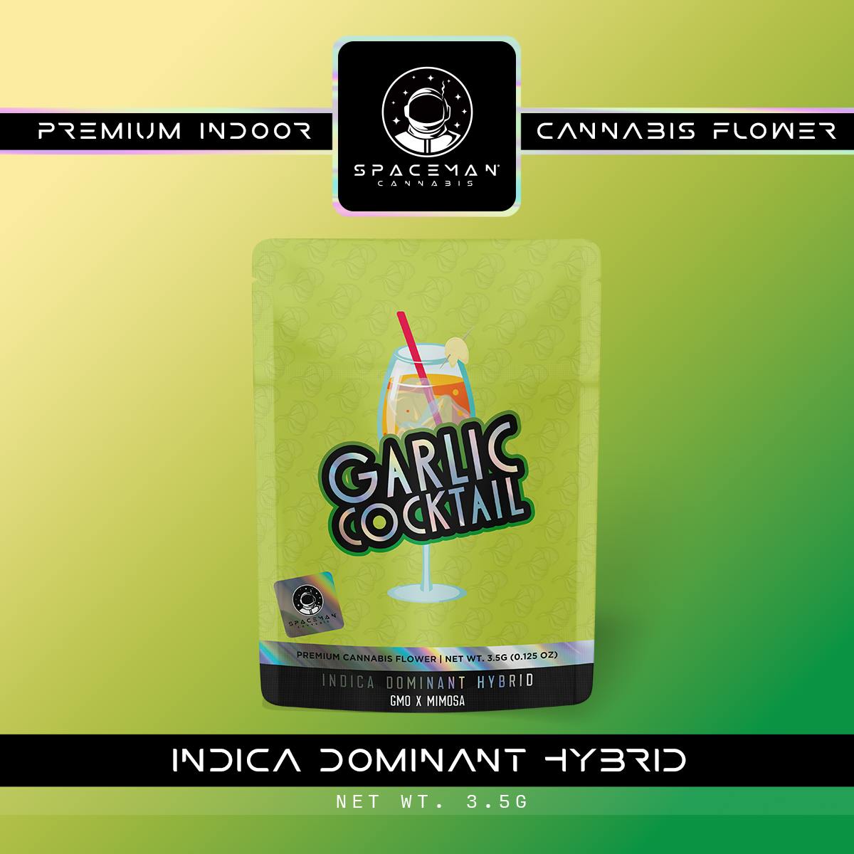 Spaceman - 3.5g Flower - Garlic Cocktail by Spaceman Cannabis