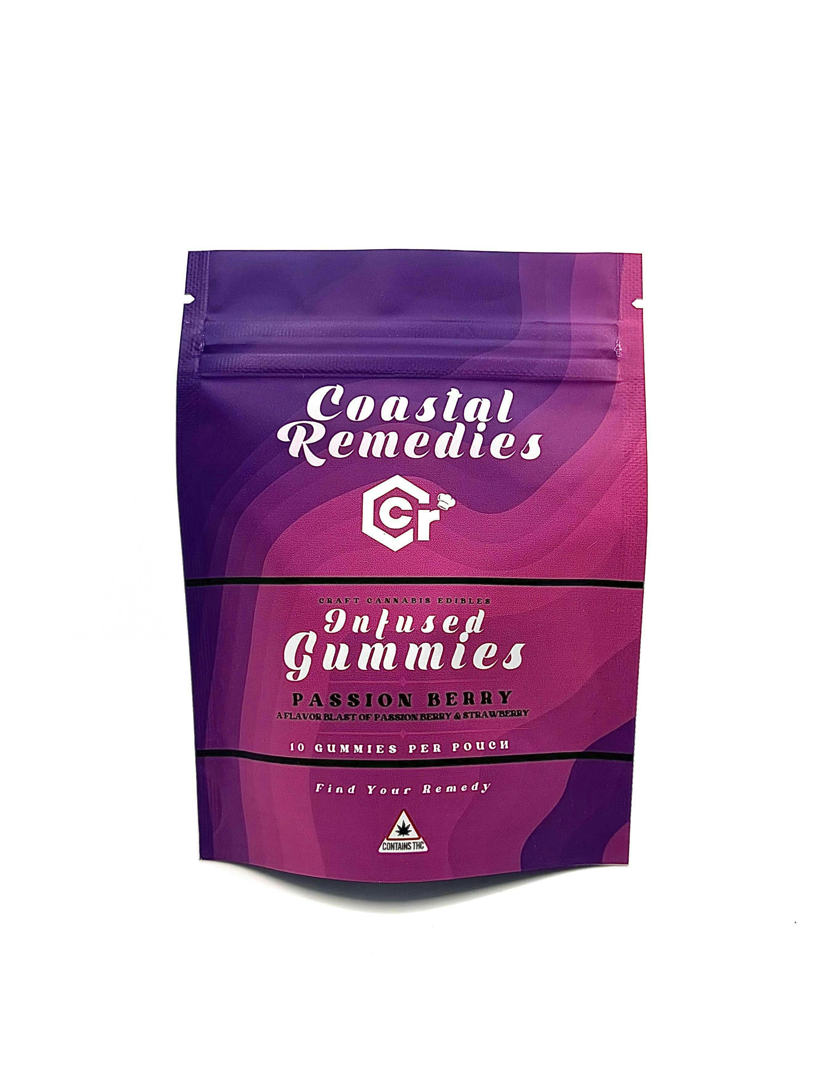 250mg Passion Berry Gummies | Coastal Remedies by Coastal Remedies