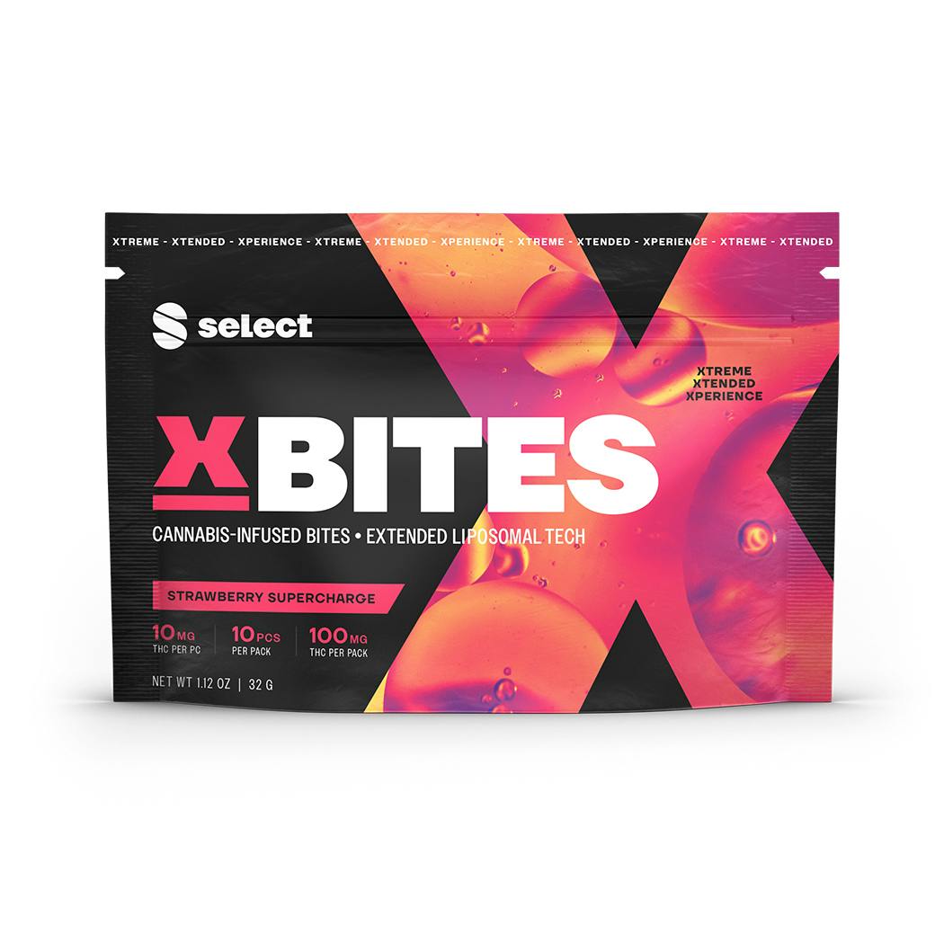 Strawberry Spacewalk X Bites 10pk (100mg) by Select
