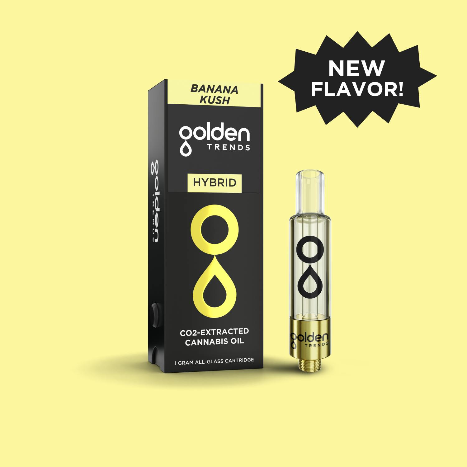Banana Kush - CO2 All-Glass Cart - 1G