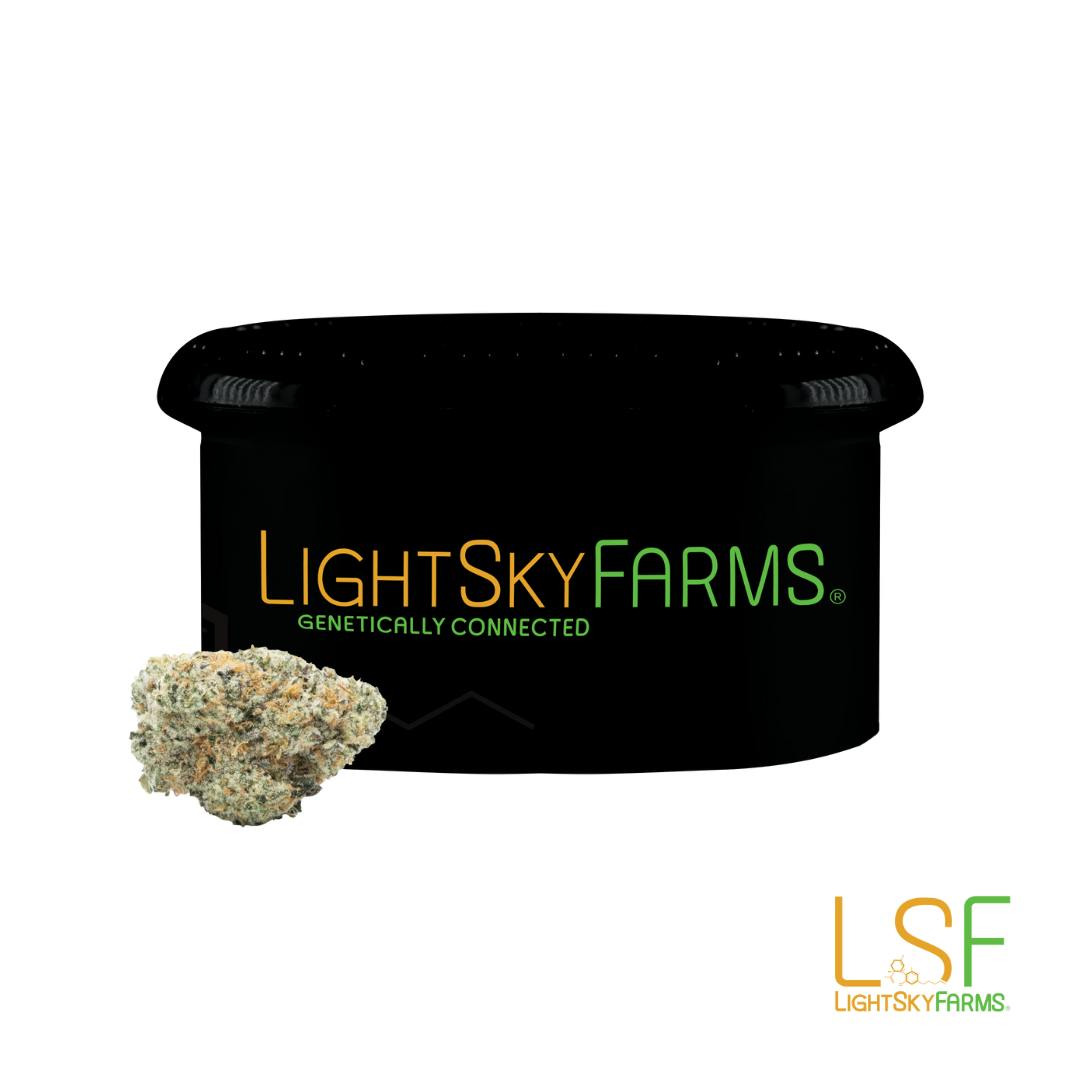 Garlic Snake Breath Buds 4g Nitro Packed Can LightSky Farms