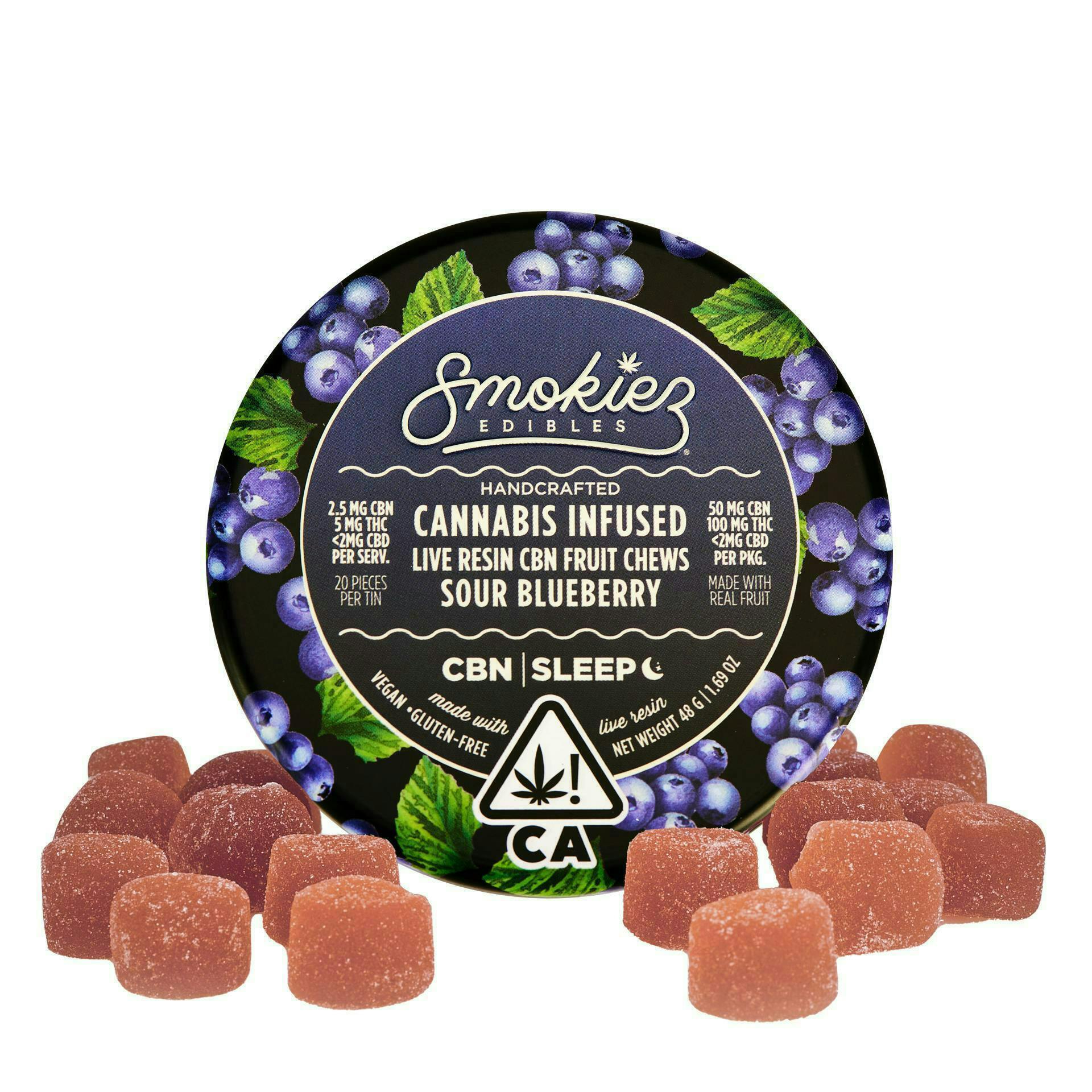Smokiez Edibles: Sour Blueberry