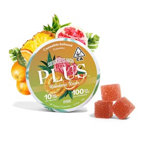 PLUS PRODUCTS - Plus - Rainbow Kush Solventless - Gummies - 100MG