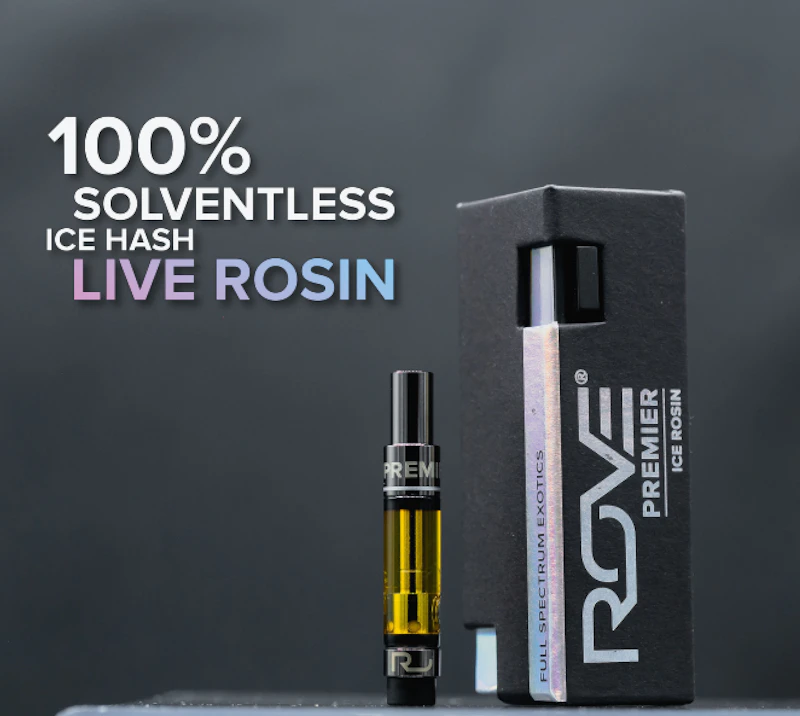Rove Rove Premier Ice Hash Live Rosin .5g - Garlic Juice, Concentrates