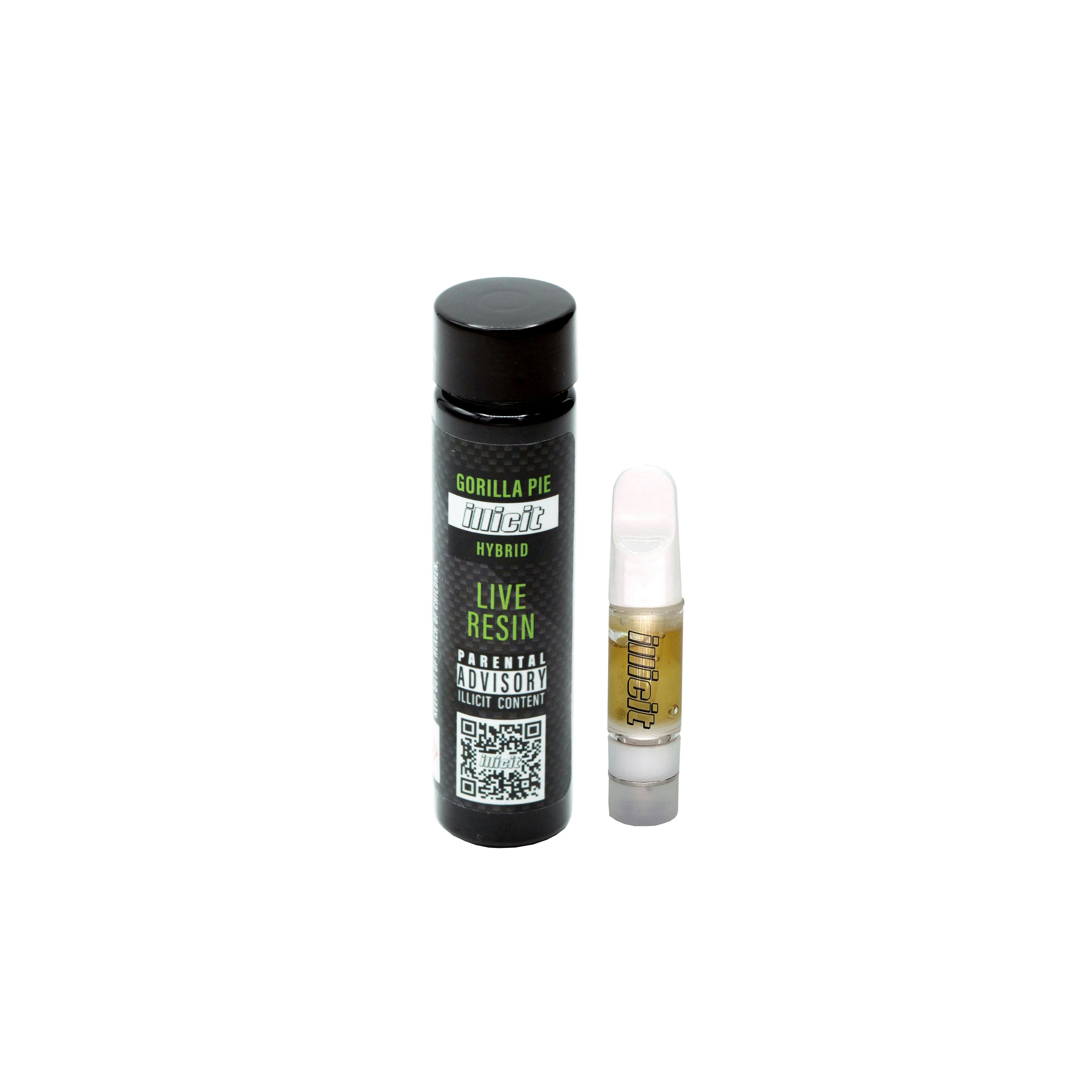 Gorilla Pie 0.5g Live Resin Vape by ILLICIT