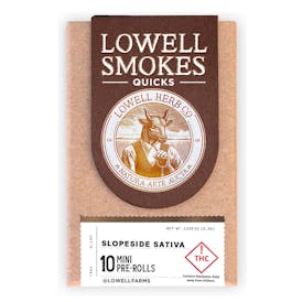 Lowell Smokes | 3.5g Pre-Roll Pack | Slopeside Sativa Quicks