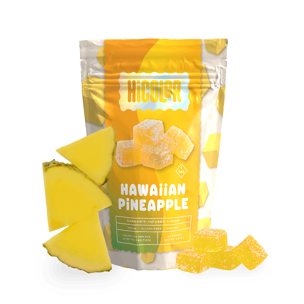 Hawaiian Pineapple Chews [10pk] HiCOLOR