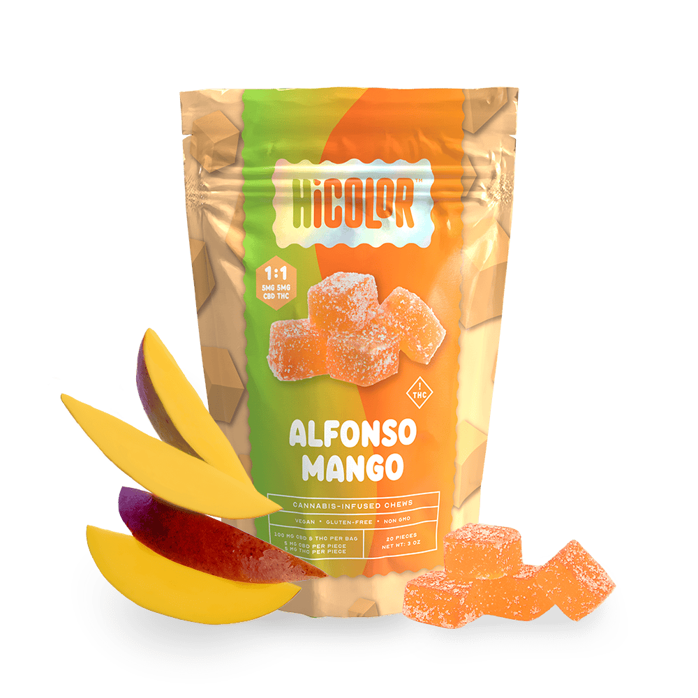 1:1 Alfonso Mango Chews [20pk] by HiCOLOR