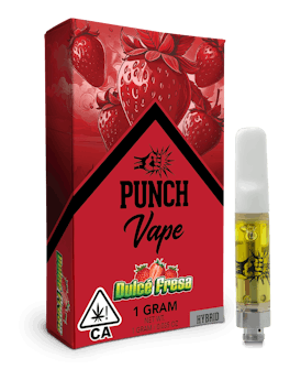 Punch - 510 Distillate Vape Cart - Dulce Fresa (1g)