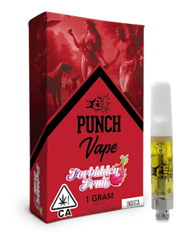 Punch - 510 Distillate Vape Cart - Forbidden Fruit (1g)