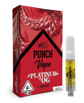 Punch- 510 Distillate Vape Cart - Platinum OG (1g)