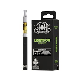Green Crack | Sativa - Lights On THCV Energy - 1G Vape Cartridge
