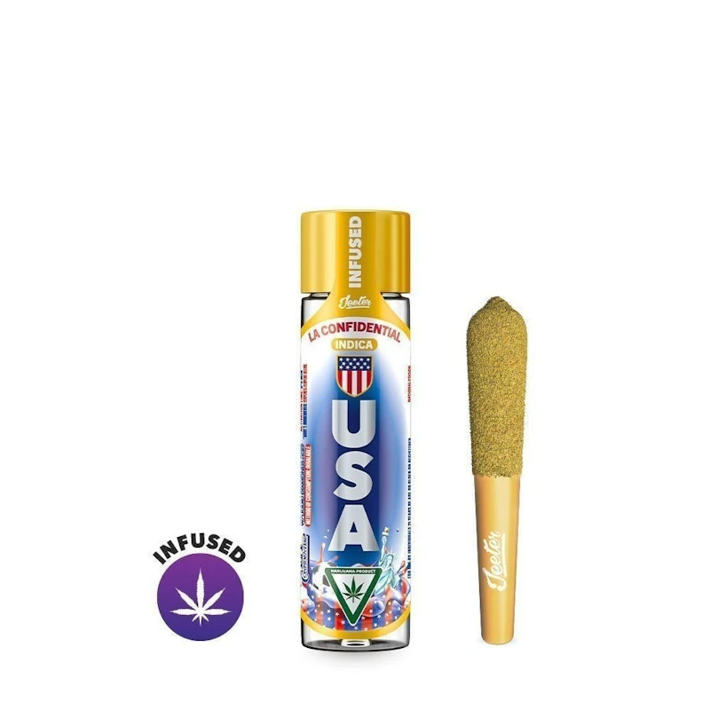 Jeeter LA Confidential · Infused Mini · 0.5g, Infused Pre-Rolls