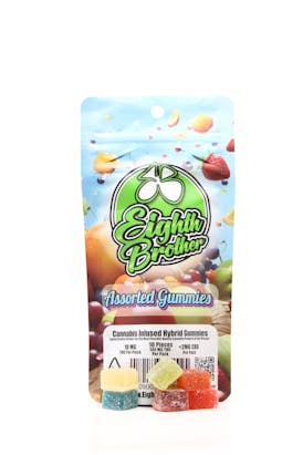 Assorted Gummies 10 pack - 100 mg