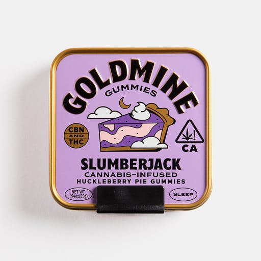 Goldmine Gummies Slumberjack Huckleberry Pie
