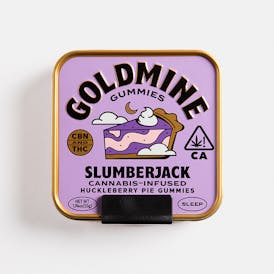Goldmine Gummies Slumberjack Huckleberry Pie Tin