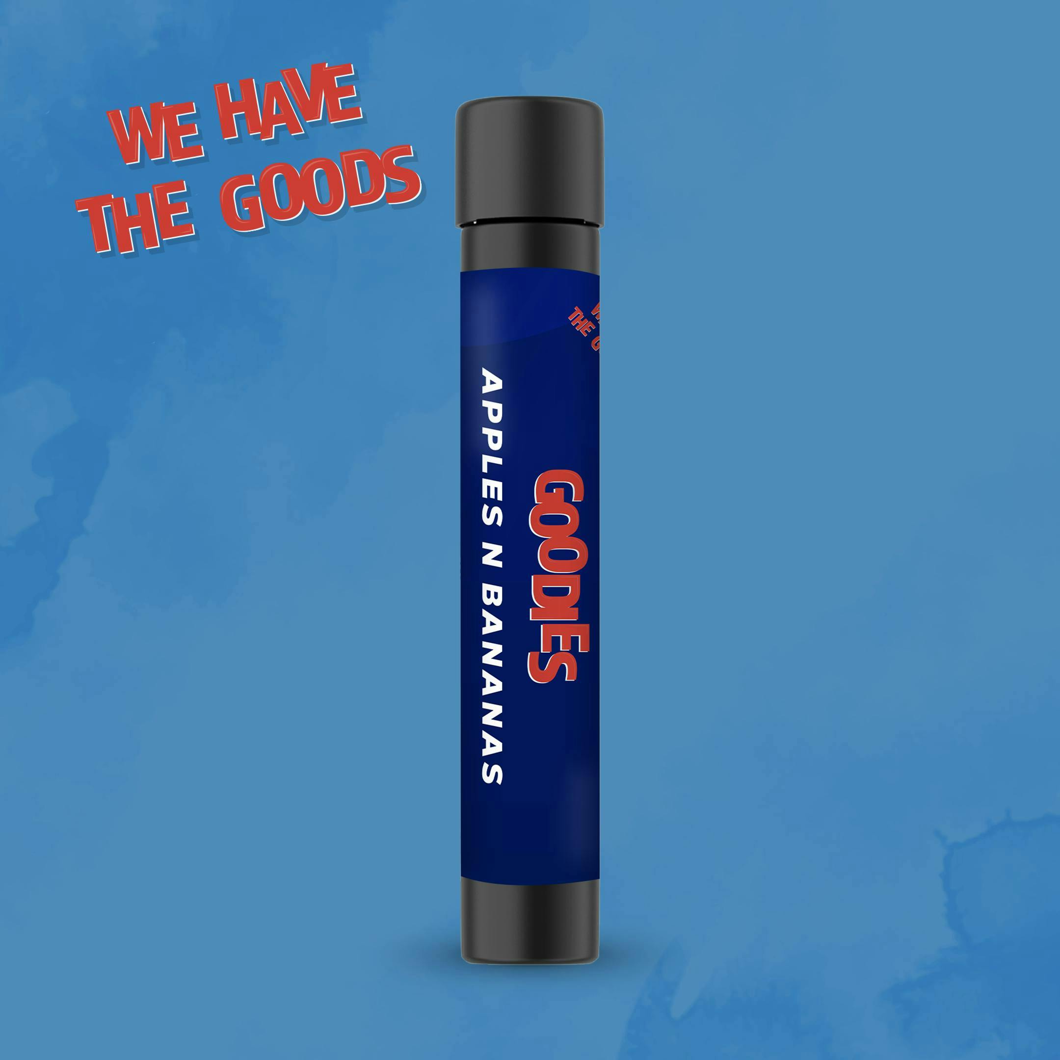 Apples & Bananas • 1G PreRoll • Goodies • REC Dispo