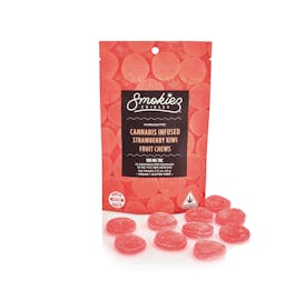Strawberry Kiwi Fruit Chews - 100mg THC - ME