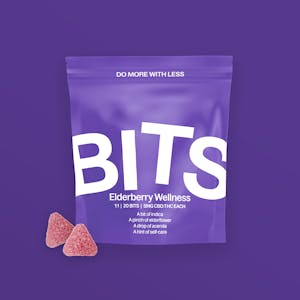 BITS - BITS | Elderberry Wellness 1:1 CBD Gummies | 20pk/100mg