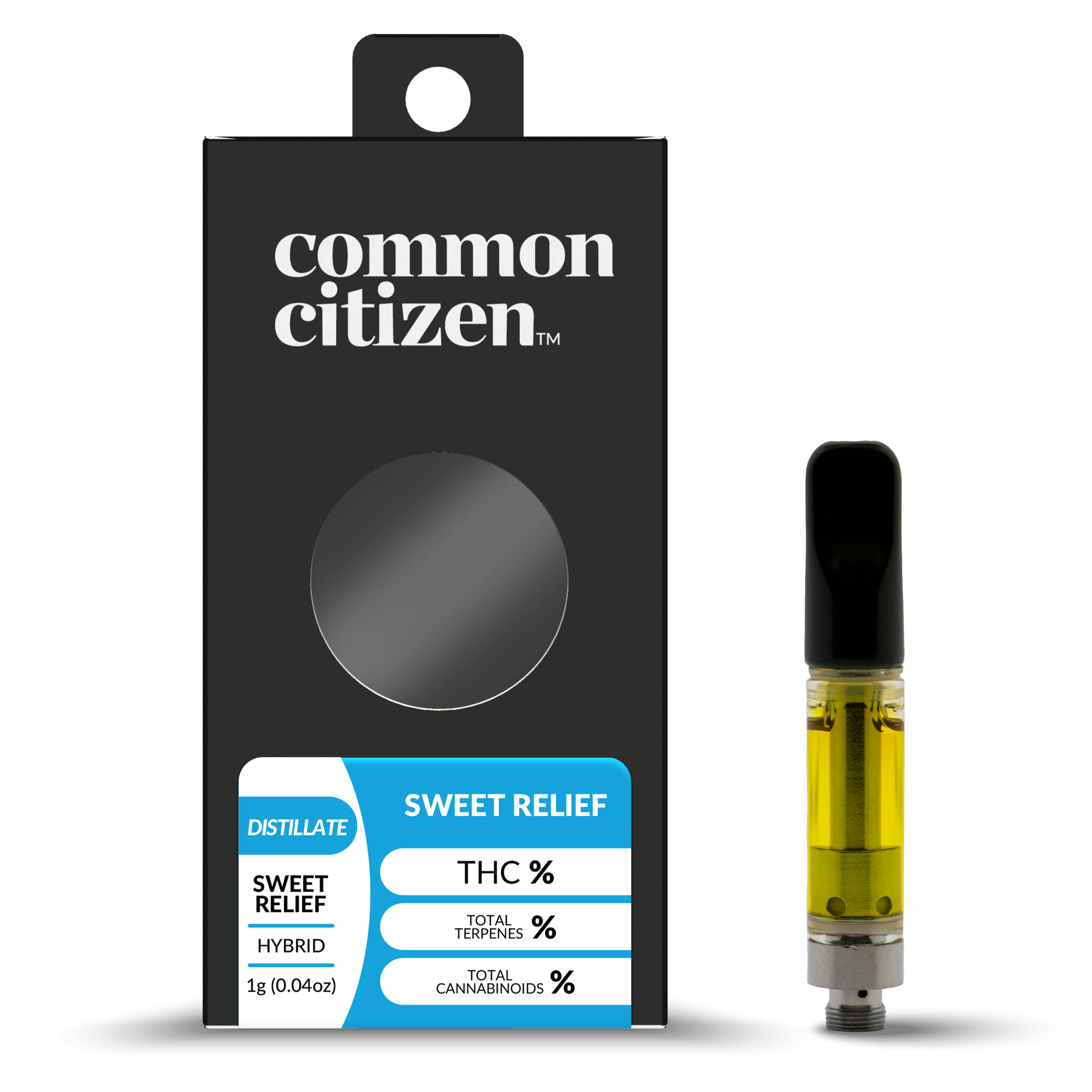 Common Citizen Electric Peanut Butter Cookies Distillate Cartridge 1g Common Citizen