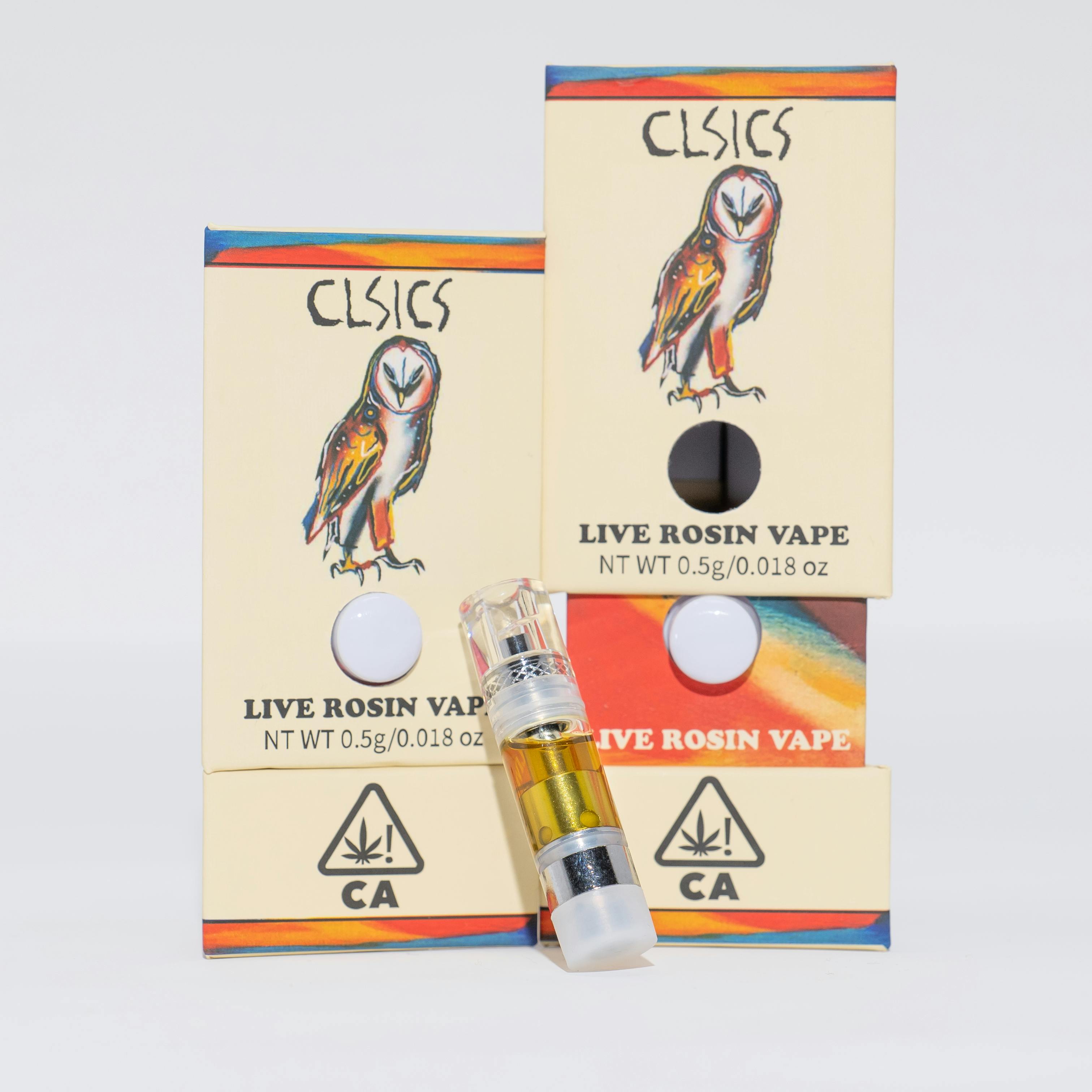 CLSICS Rosin & Rosin Infused Pre Rolls .5 Live rosin vape cartridge Demon  slayer, Killer acid's artist series