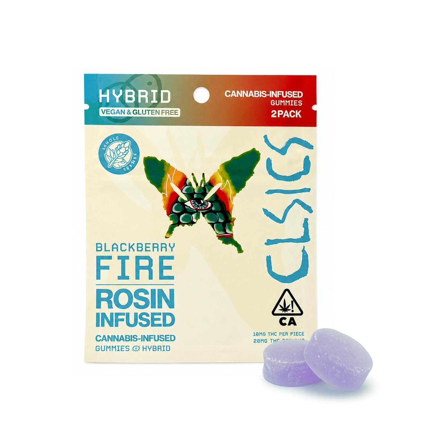 CLSICS Rosin & Rosin Infused Pre Rolls — Blackberry Fire -brid