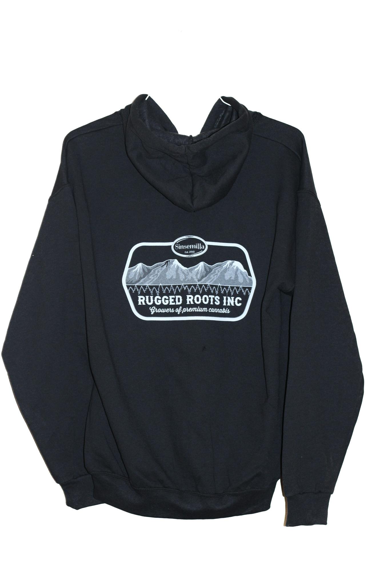 Rugged Roots Zip Up Hoodie (LARGE) Rugged Roots
