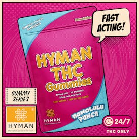 Honolulu Punch | ALL DAY • Fast Acting 200mg Gummies | HYMAN | REC
