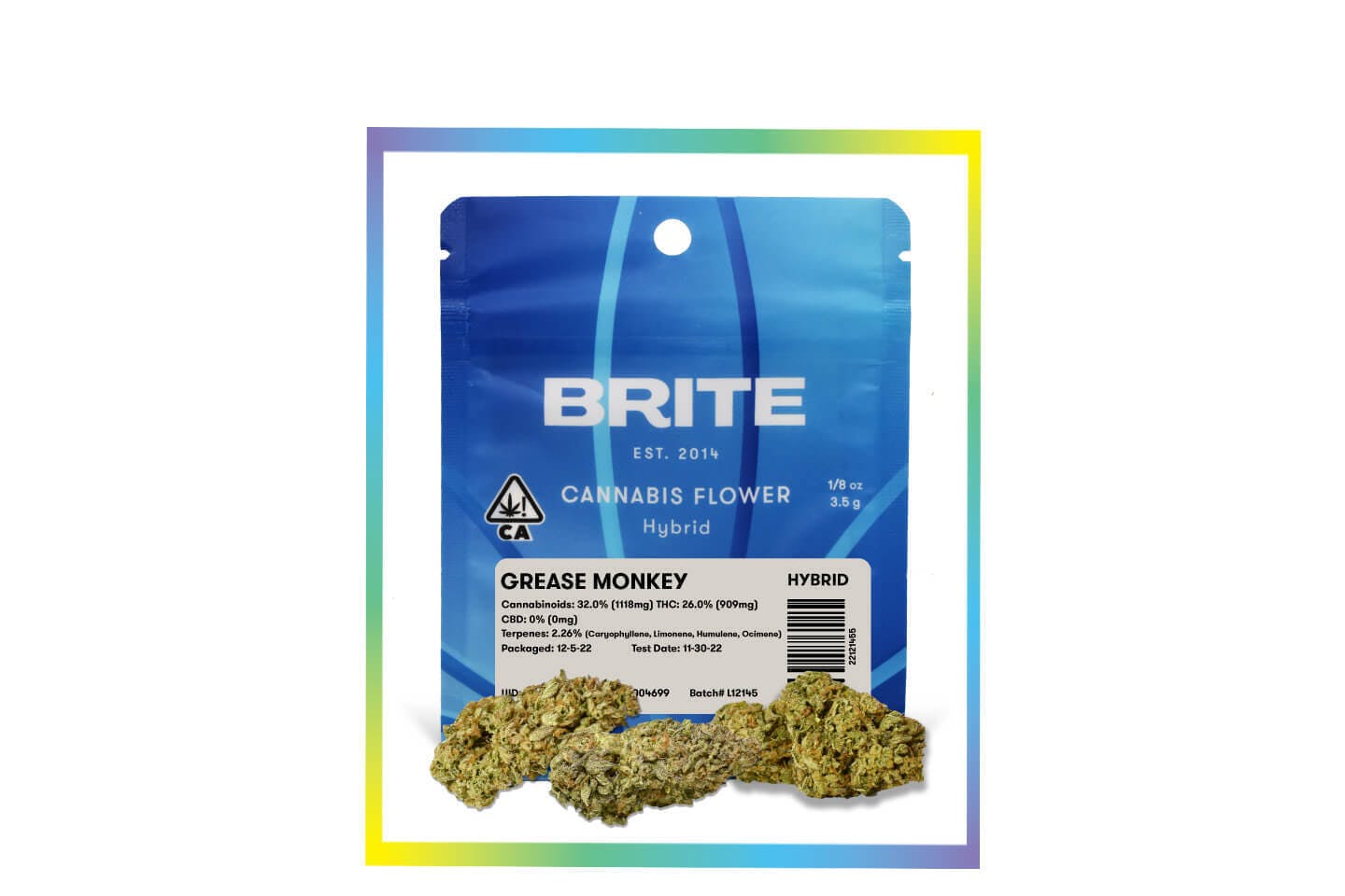 Brite Labs Grease Monkey Flower by Brite Weedmaps