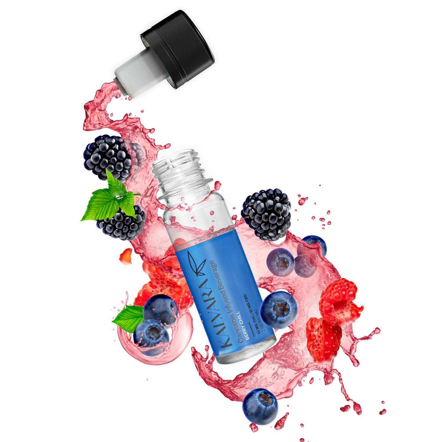 Berry Chill 1:1 CBD + THC Cannabis Infused Drink