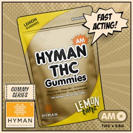 Lemon Tartz | AM • Fast Acting 200mg Gummies | HYMAN | MED