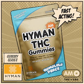 Honolulu Punch | AM • Fast Acting 200mg Gummies | HYMAN | REC
