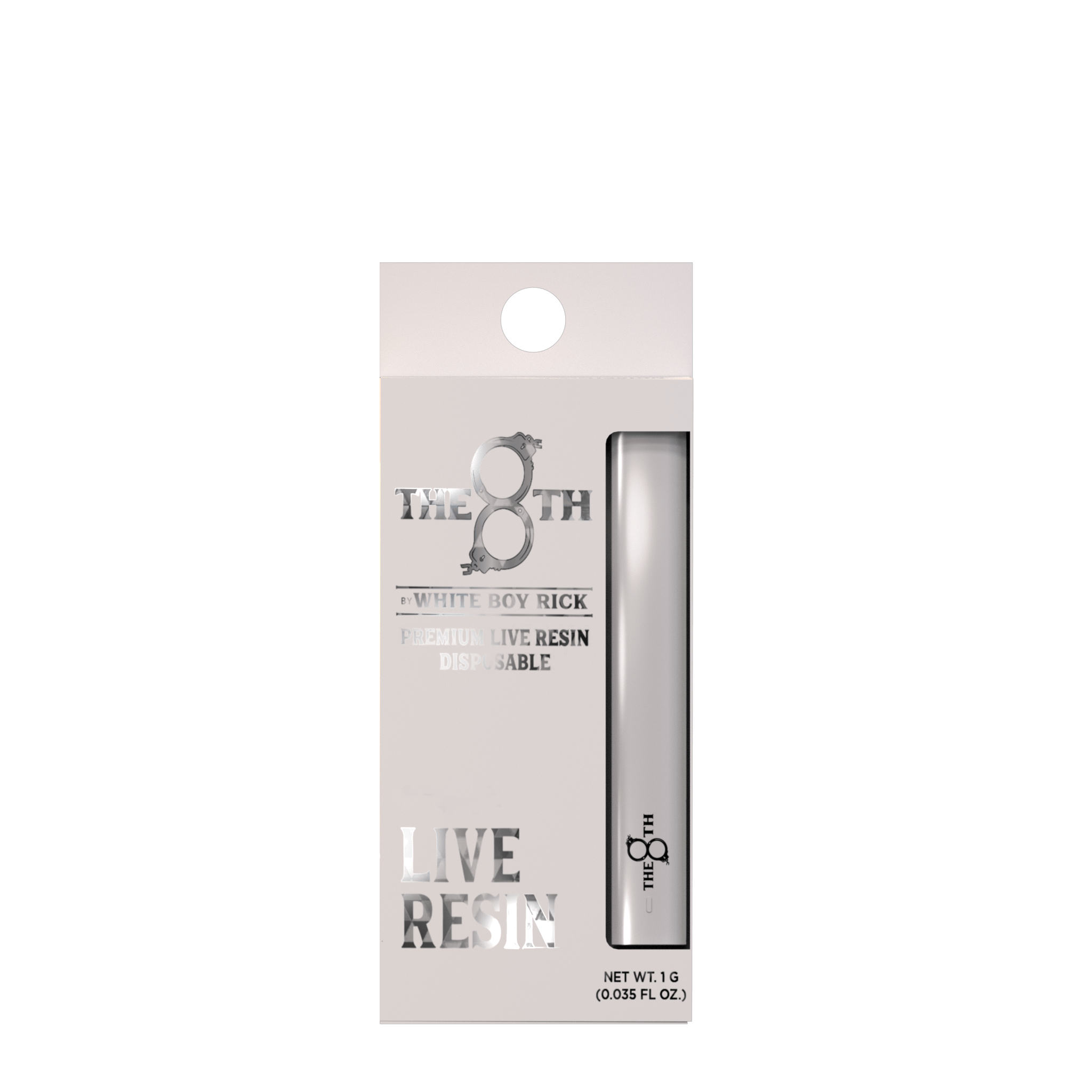 Apple Fritter - 1G LIVE RESIN Disposable Vape by The 8th by White Boy Rick