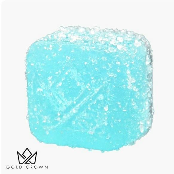 Live Resin Gummies 25mg (200mg)- Blue Raspberry