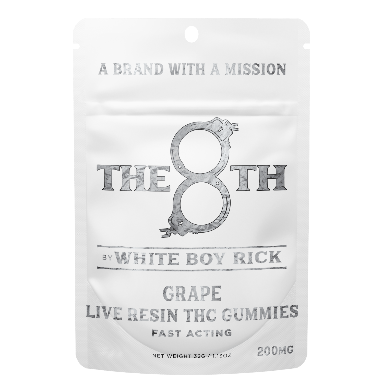 Grape Live Resin Gummies | 200mg | 10ct | 20mg/ea