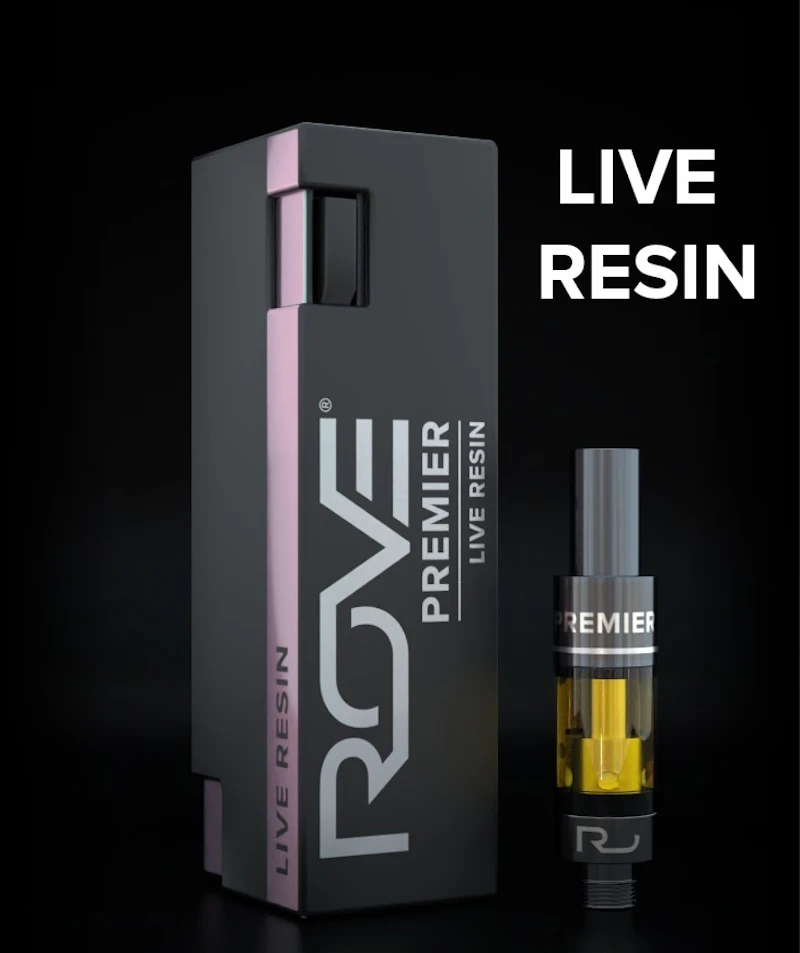 Rove Rove Premier Live Resin - Tropical Chem 0.5g, Cartridges