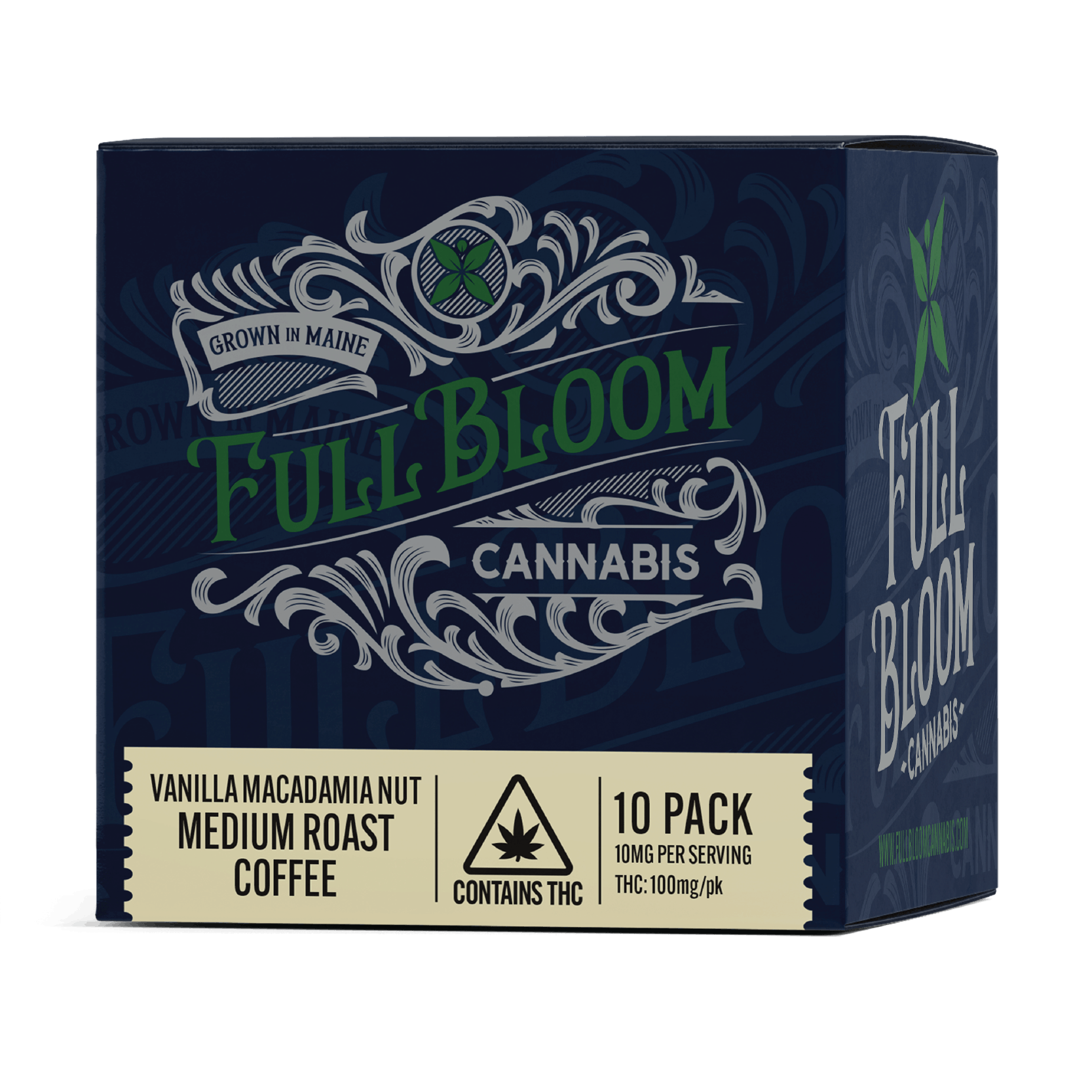 Full Bloom Medium Roast Vanilla Macadamia Nut Coffee Full Bloom