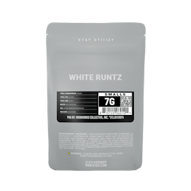 - WHITE RUNTZ - 7G Grey Label Mylar