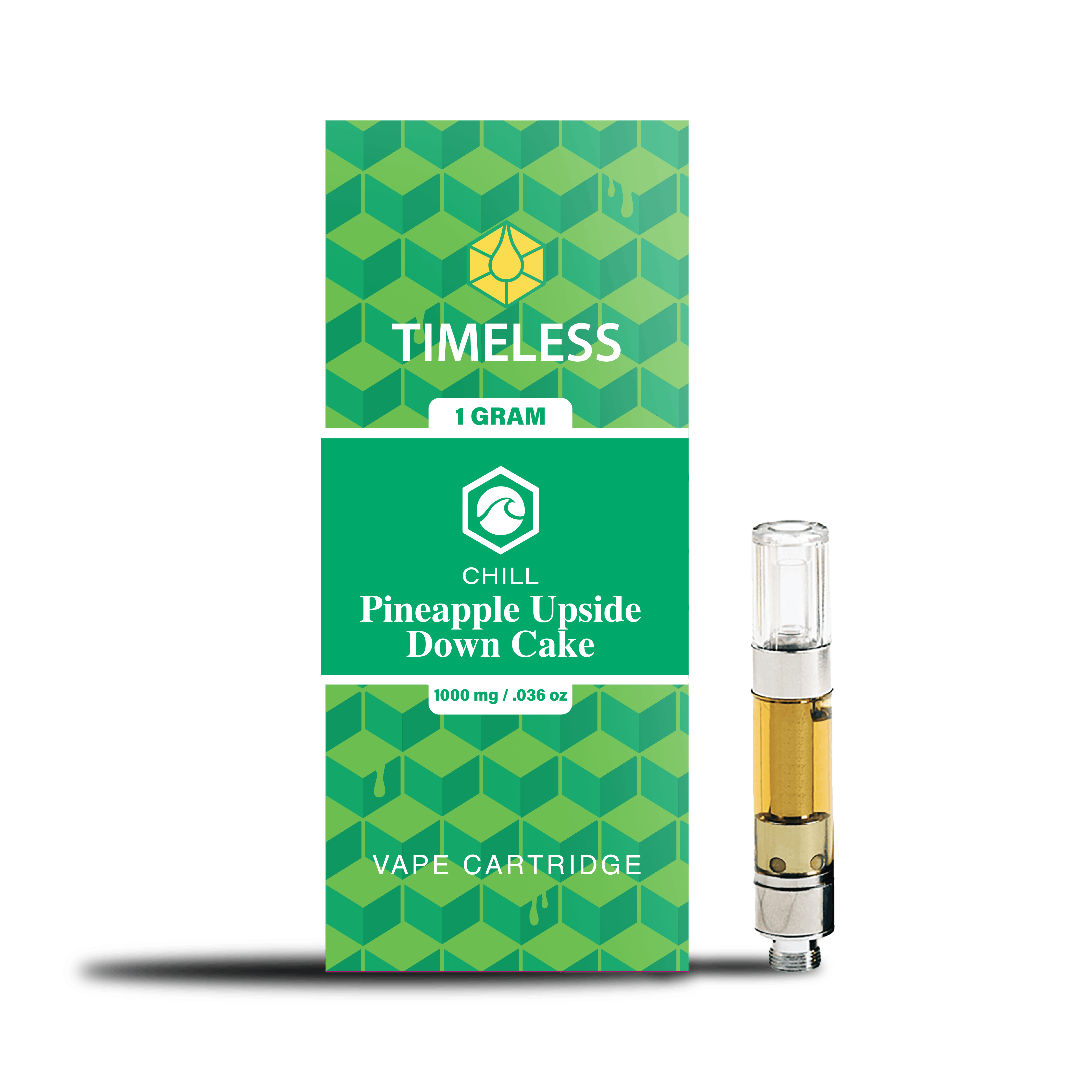 Timeless Vapes Timeless Pineapple Upside Down Cake 1000mg Vape