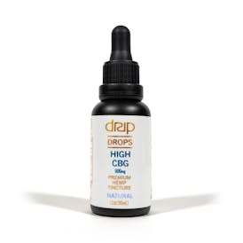 DRIP DROPS 600mg - High CBG - Natural