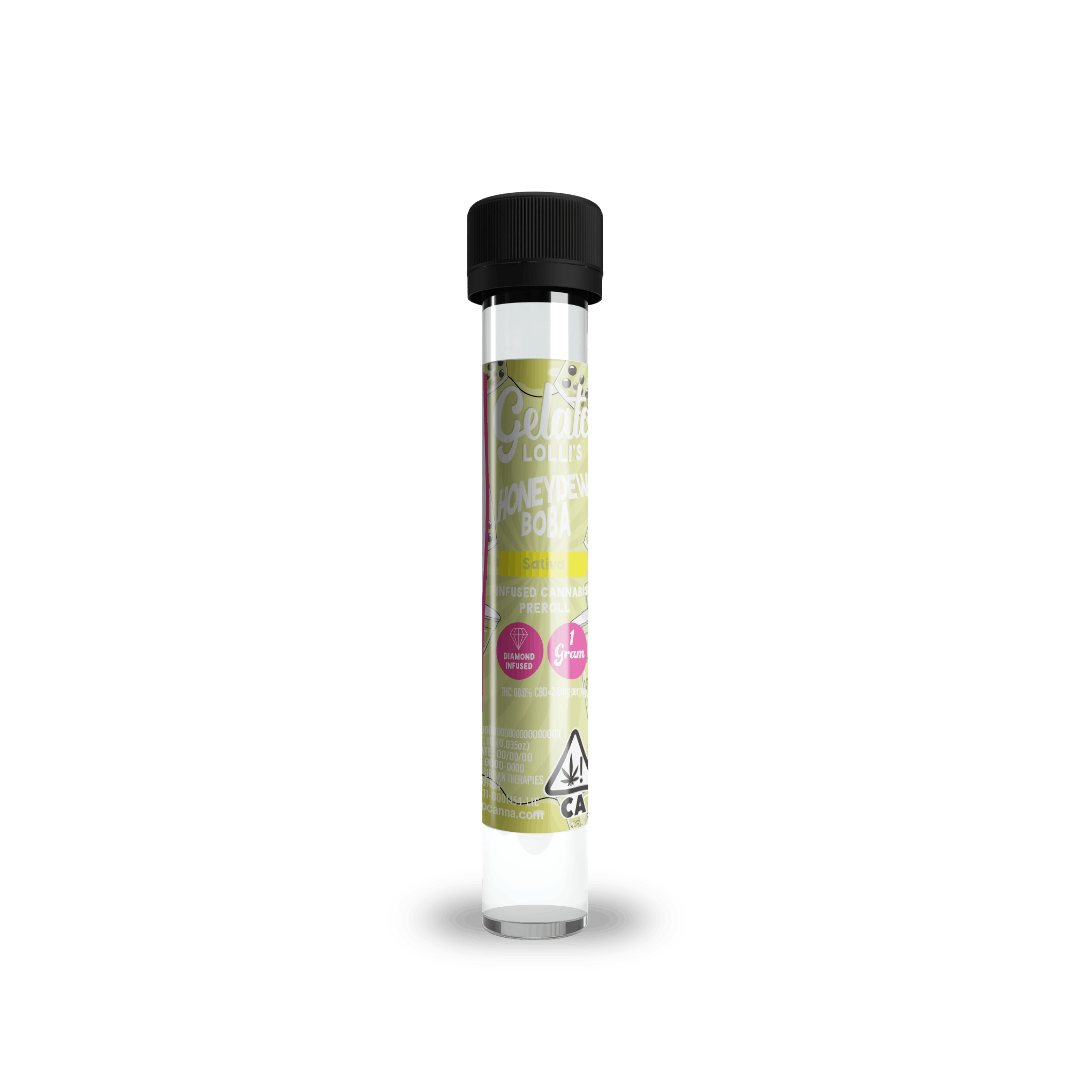 Gelato: Honeydew Boba