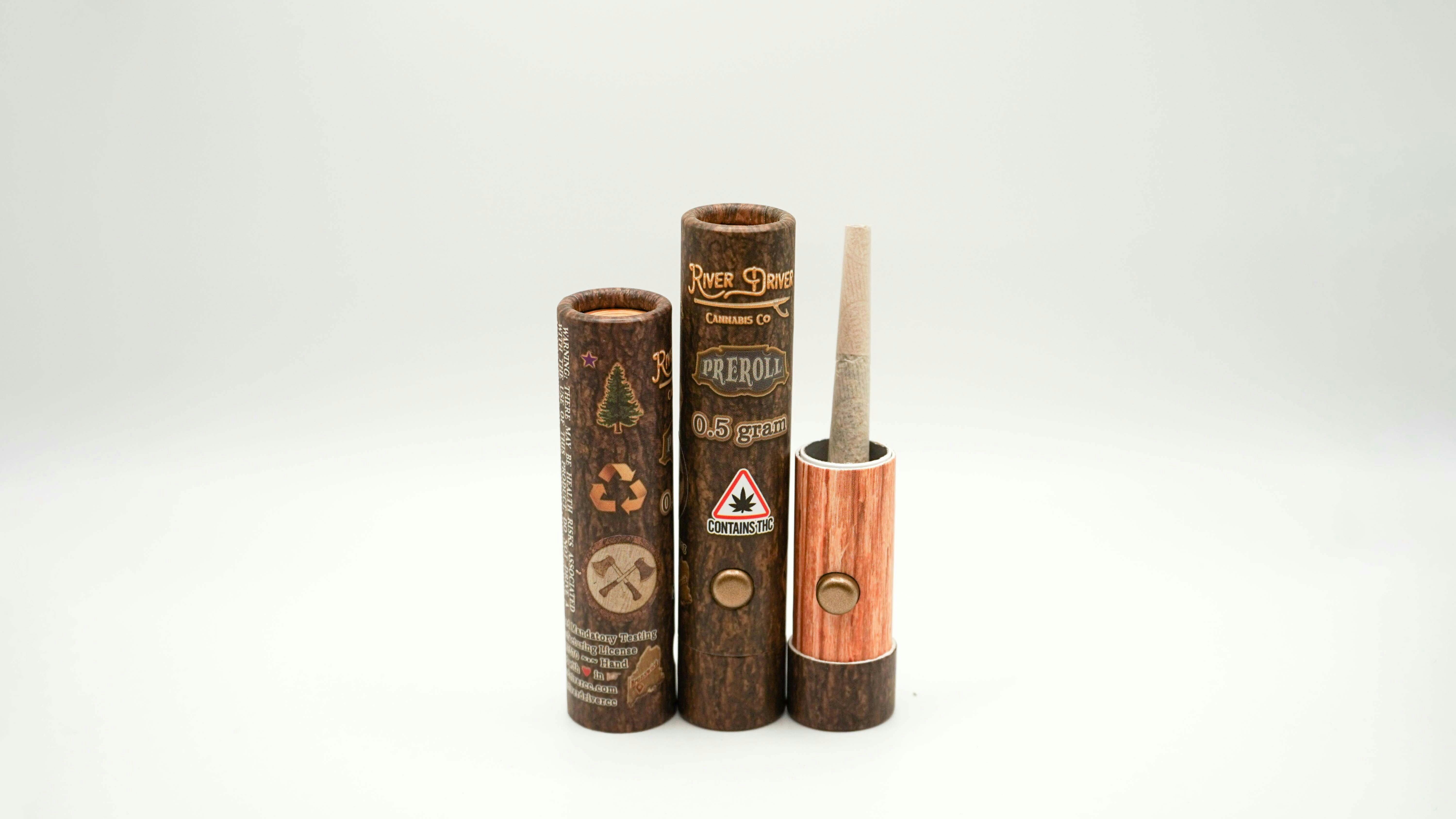 Alaskan Thunder F@#k .5g Pre-roll by River Driver Cannabis Co