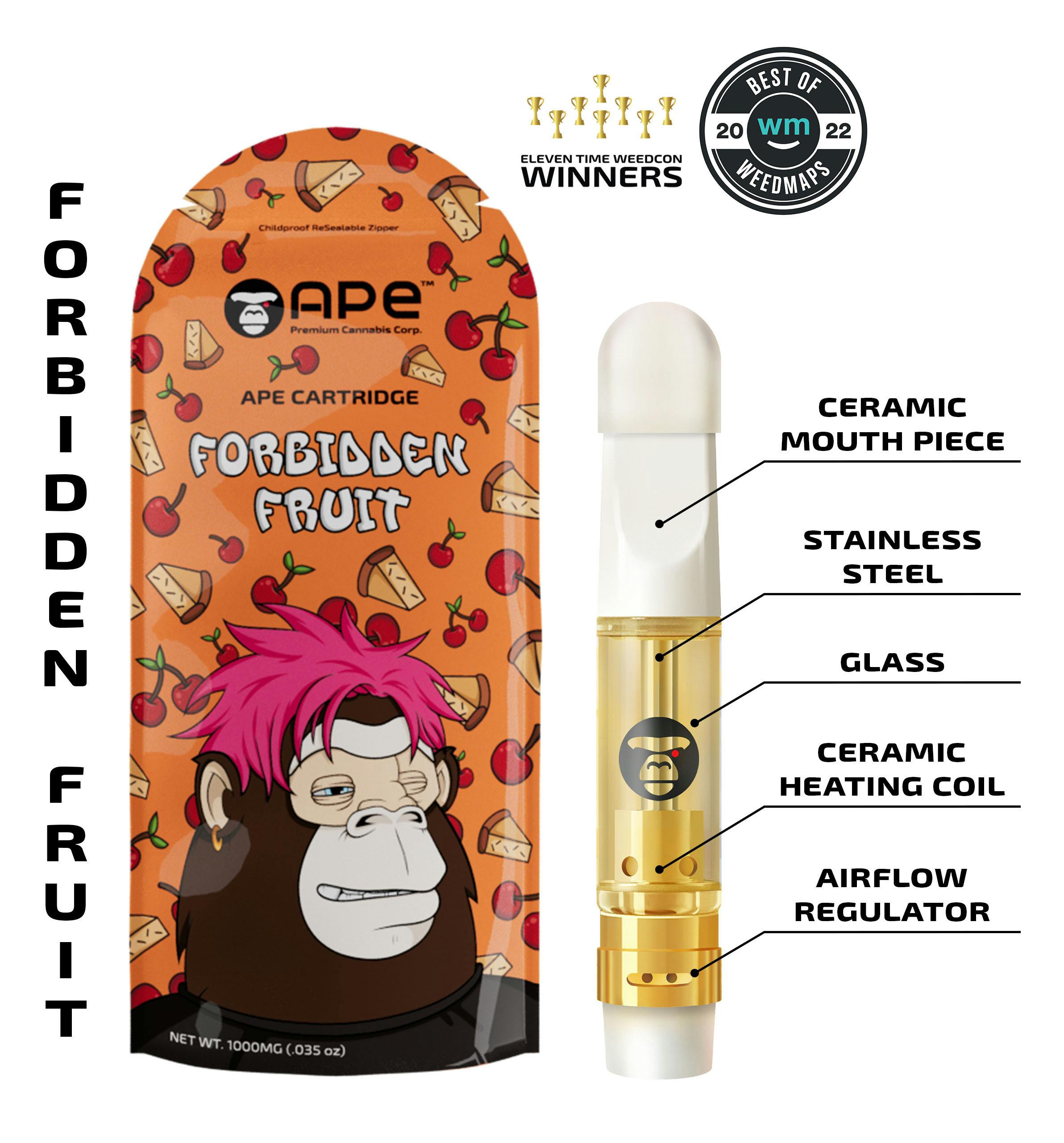 FORBIDDEN FRUIT — Sauce Cart 1000mg. - APE Premium Cannabis Corp